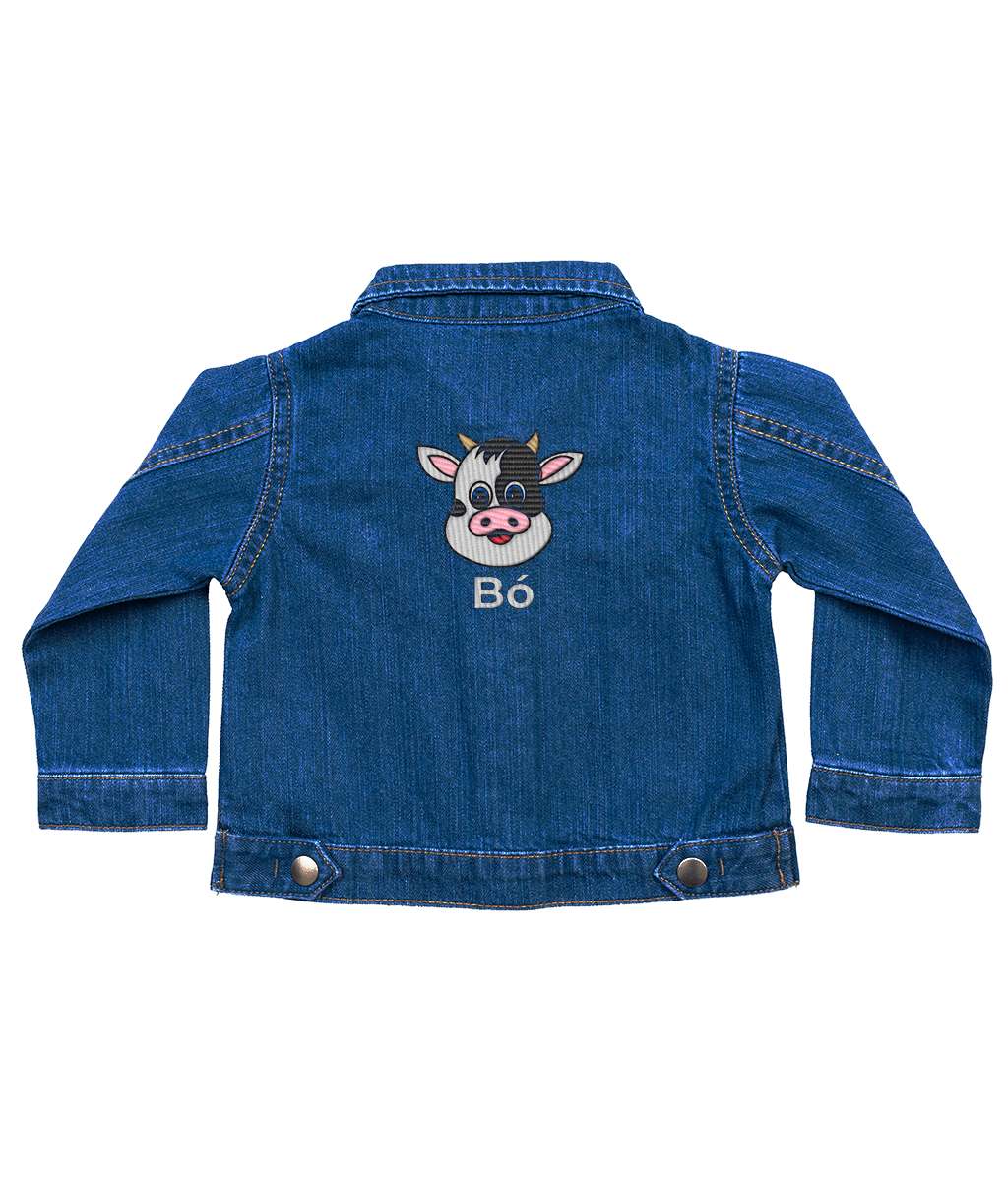 Babybugz Denim Jacket Bó (Cow)