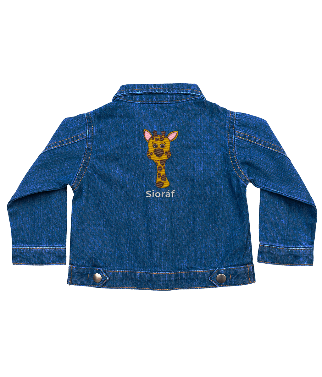 Babybugz Denim Jacket Sioráf (Giraffe)