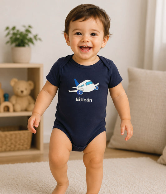 Baby Bodysuit Eitleán (Airplane)