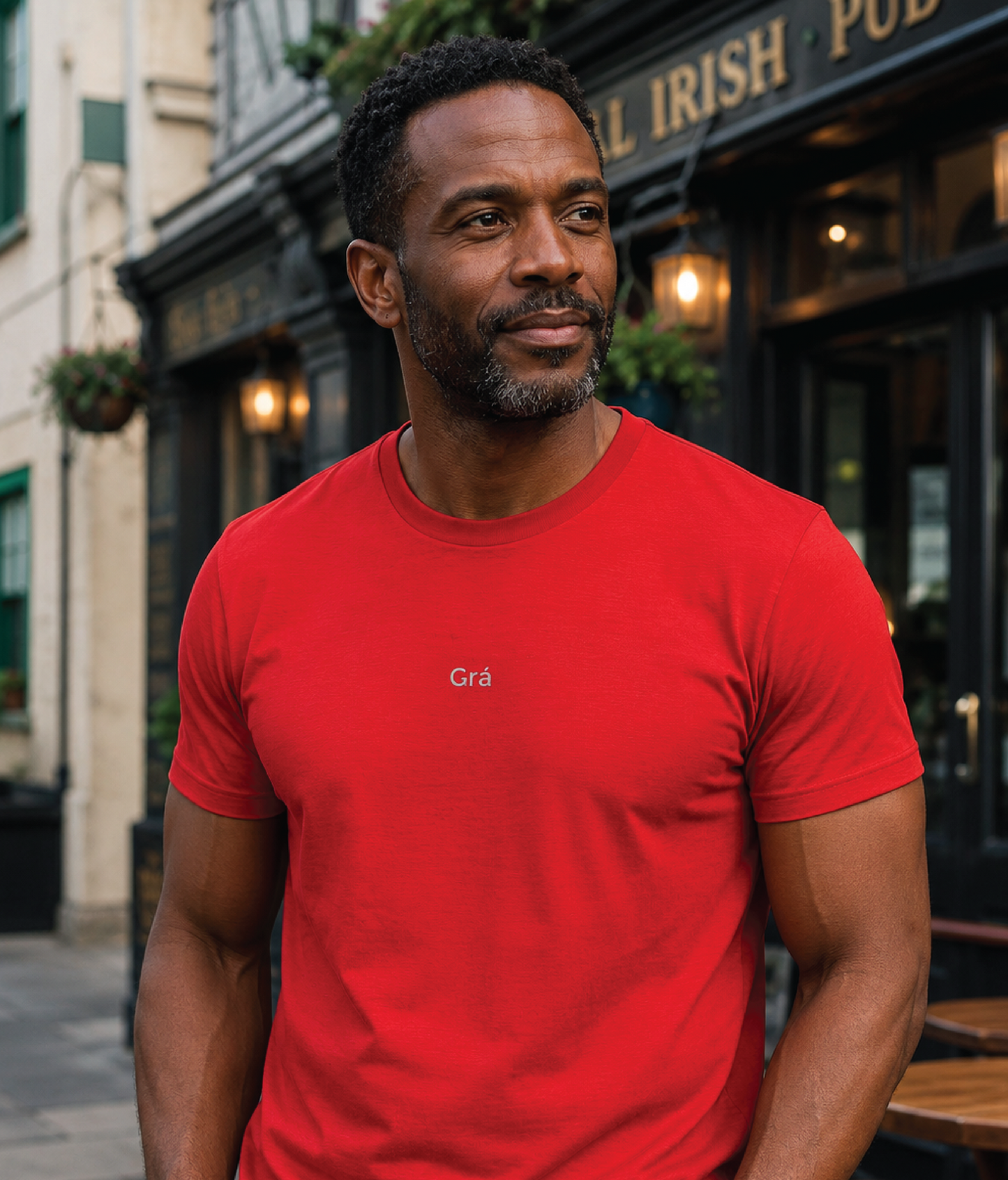 Adult T-Shirt Grá (Love)