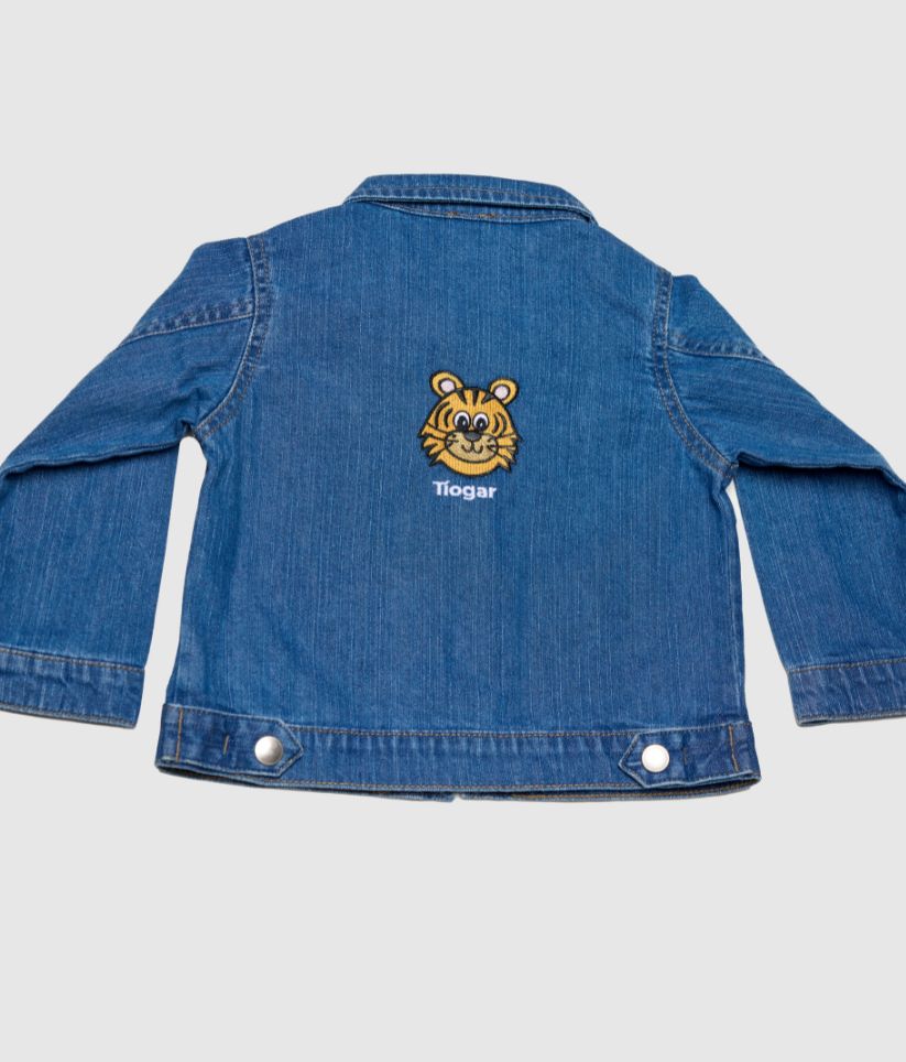 Babybugz Denim Jacket Tíogar (Tiger)