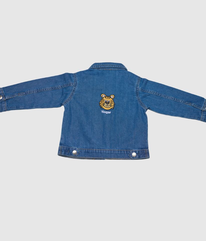 Babybugz Denim Jacket Tíogar (Tiger)